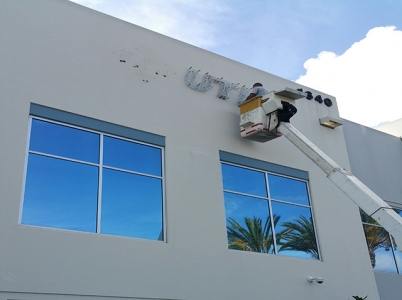 Sign Removal of channel letters